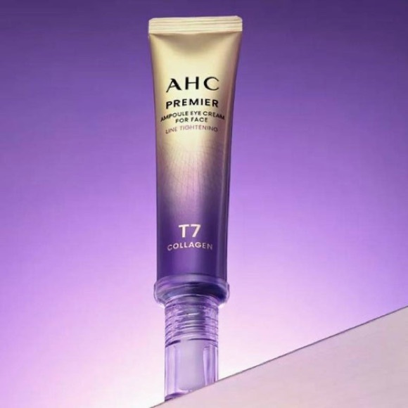 AHC T7 Collagen Premier Ampoule Eye Cream 40ml Wrinkle Firming K-Beauty - Picture 2 of 7